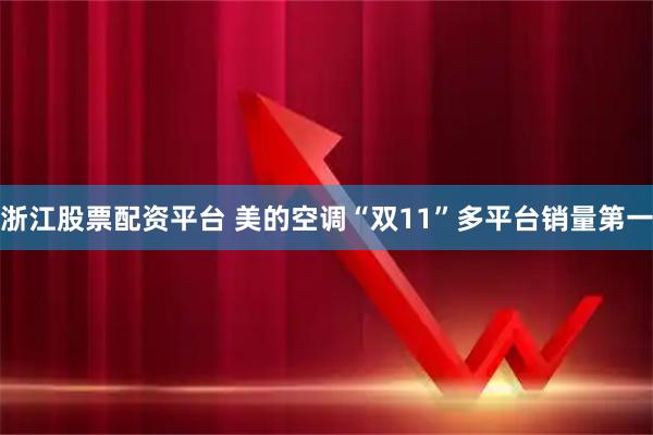 浙江股票配资平台 美的空调“双11”多平台销量第一