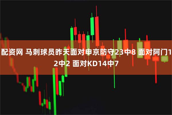 配资网 马刺球员昨天面对申京防守23中8 面对阿门12中2 面对KD14中7
